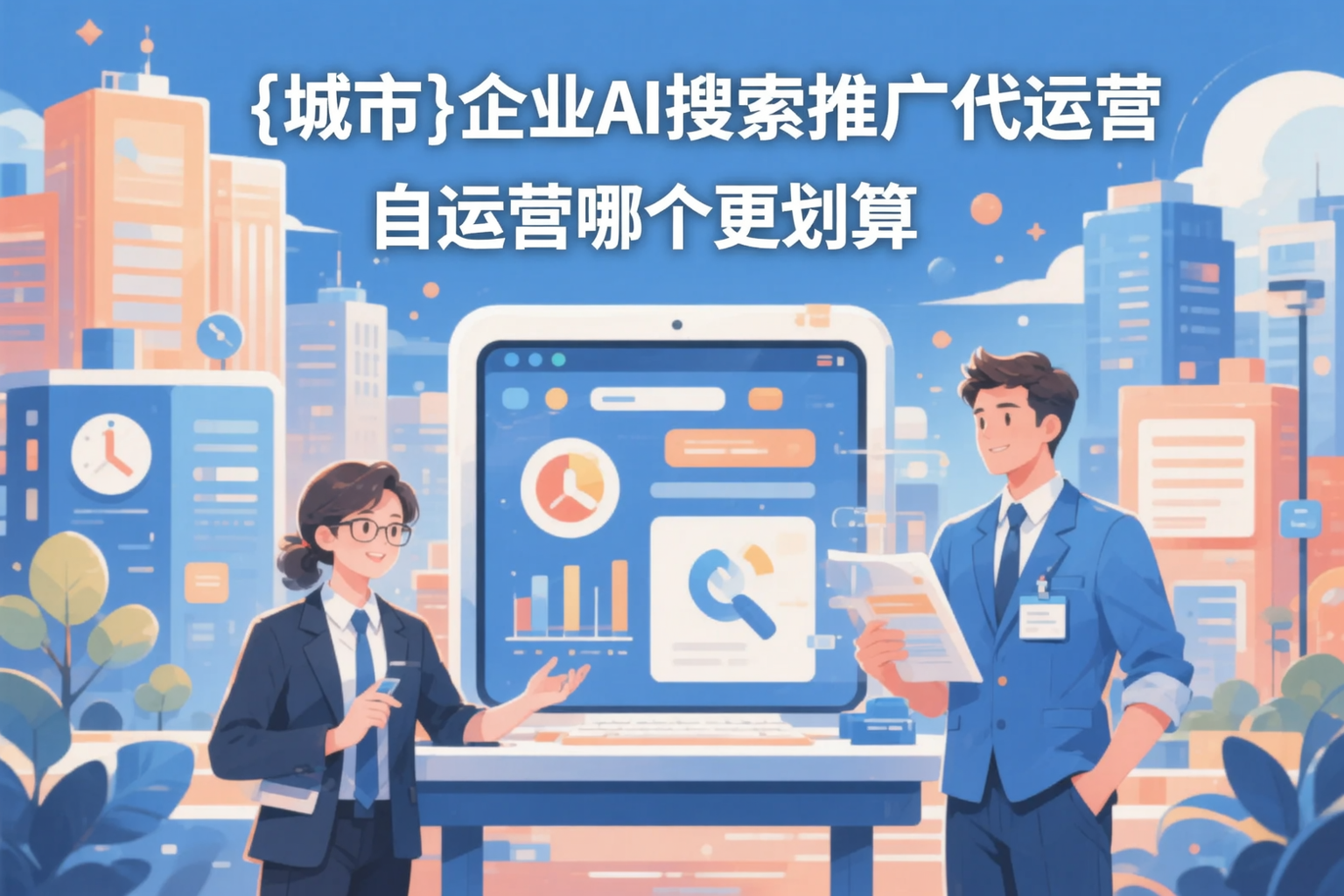 贵港企业AI搜索推广代运营和自运营哪个更划算