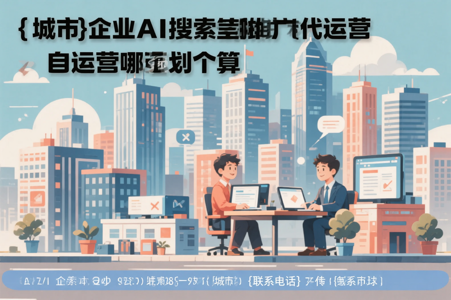 贵港企业AI搜索推广代运营和自运营哪个更划算