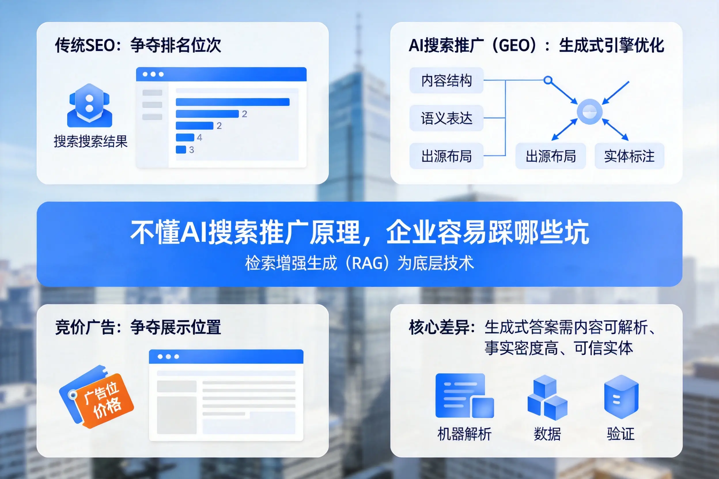 不懂AI搜索推广原理，贵港企业容易踩哪些坑
